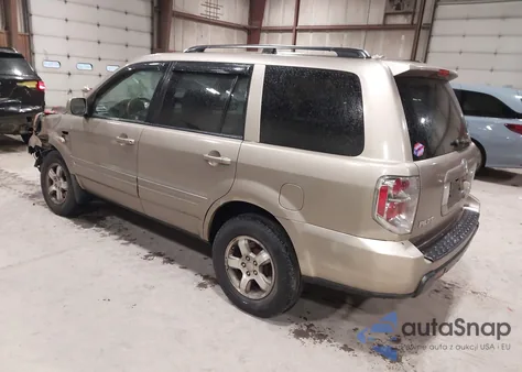 2006 Honda Pilot Ex-L из США, поврежденный, VIN 2HKYF18776H543740